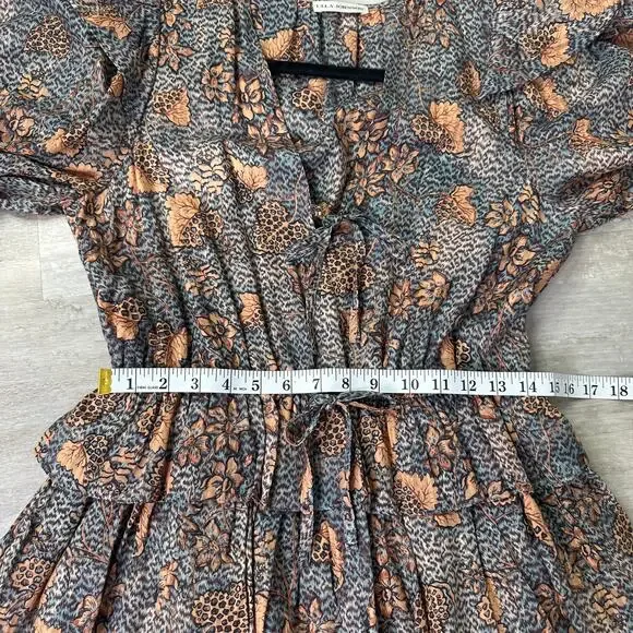 Ulla Johnson Tyra Dress in Aegean Size 8 - Picture 7 of 9